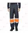 Pantalón impermeable con cintas reflectantes segmentadas  para Protección Civil