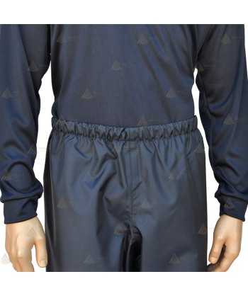 Pantalón impermeable con cintas reflectantes segmentadas  para Protección Civil
