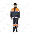 Pantalón impermeable con cintas reflectantes segmentadas  para Protección Civil