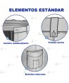 Pantalón bermuda para policía