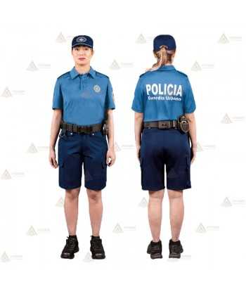 Pantalón bermuda para policía