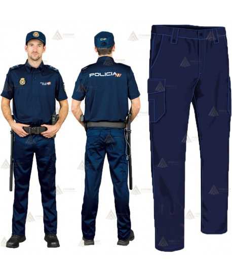 Pantalón de entretiempo para Policía en tejido no elástico