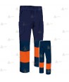 Pantalón bicolor de entretiempo no elásticos para Protección Civil