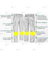 Pantalón bicolor de entretiempo  para Policía Local