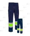Pantalón bicolor con cinta reflectante  para Policía Local