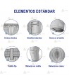 Pantalón de entretiempo con refuerzos para Policía Local