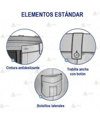 Pantalón bermuda bielástico para Policía Local