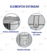 Pantalón bermuda bielástico para Policía Local