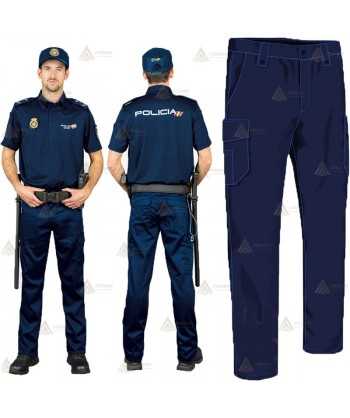 Pantalón de invierno para Policía en tejido no elástico