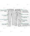 Pantalón bielástico de verano para Policía