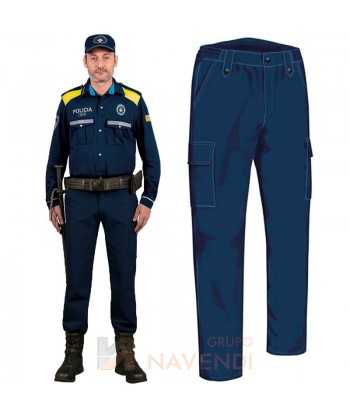 Pantalón bielástico de caballero de verano para Policía Local