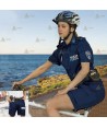 Pantalón bermuda bielástico de mujer para Policía Local