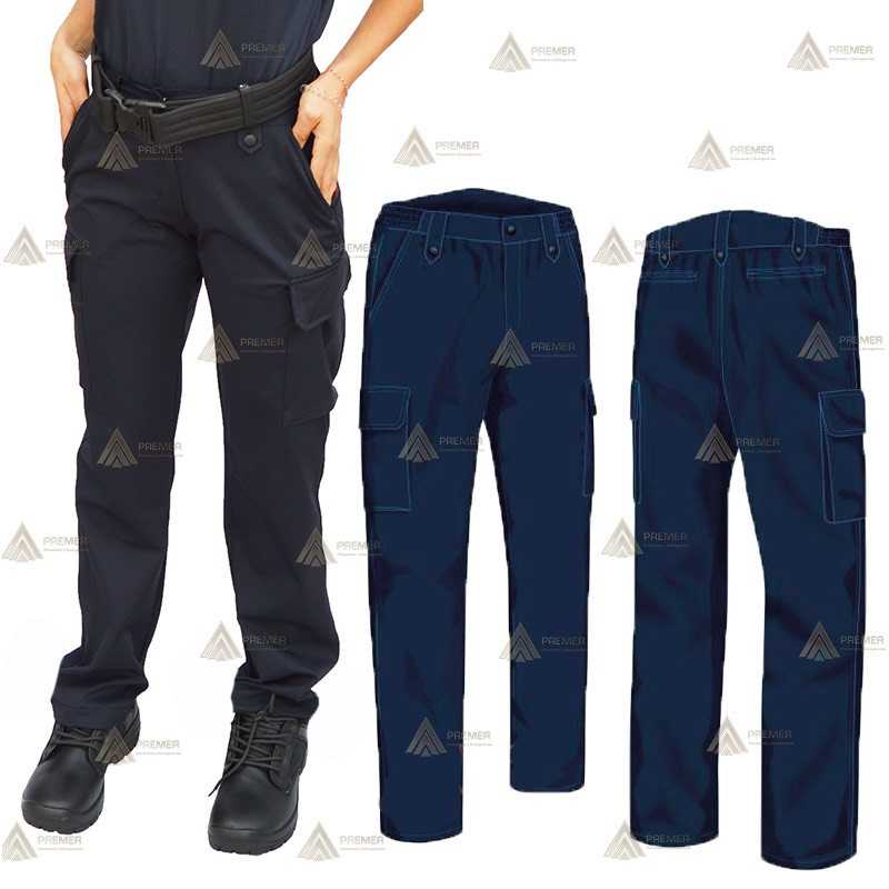 Pantalón bielástico de mujer de entretiempo para Policía Local