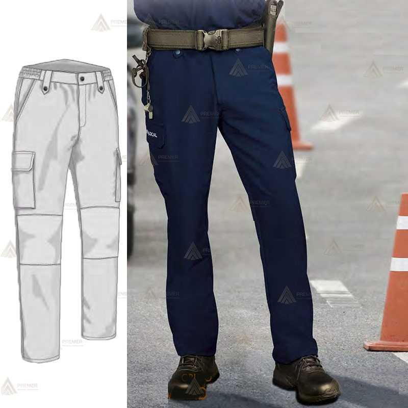 Pantalón bielástico con refuerzos de verano para Policía Local