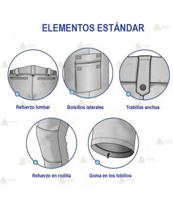 Pantalón bielástico con refuerzos de verano para Policía Local