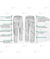 Pantalón bielástico con refuerzos de entretiempo para intervención de Policía