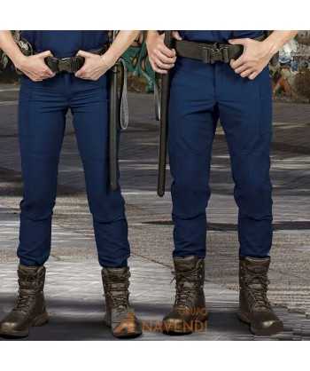 Pantalón bielástico con refuerzos de entretiempo para intervención de Policía