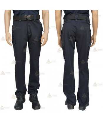 Pantalón bielástico de caballero de entretiempo con forro desmontable para Policía