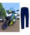 Pantalón motorista bielástico con forro opcional para Policía