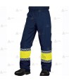 Cubre pantalón impermeable de motorista para Policía Local
