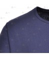 Camiseta térmica económica de manga corta color azul marino
