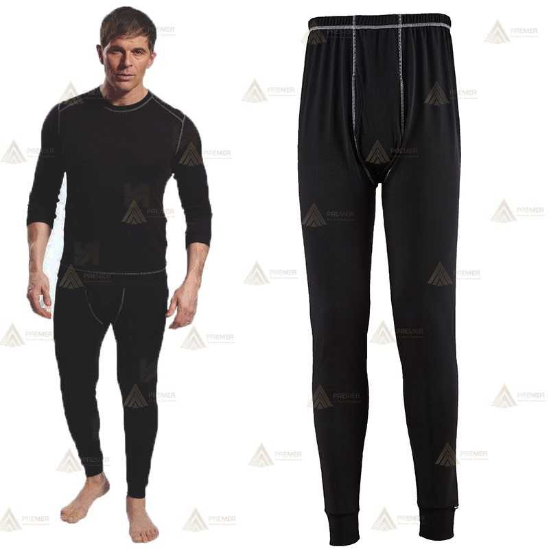 Pantalón térmico interior,  elástico y antibacteriano