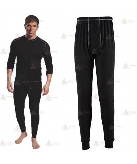 Pantalón térmico interior,  elástico y antibacteriano