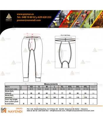 Pantalón técnico interior con tejido transpirable