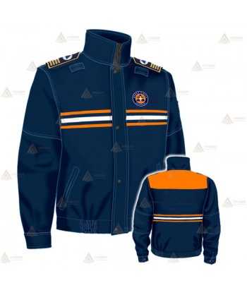 Cazadora softshell bicolor con membrana PTFE para Protección Civil
