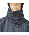 Parka monocolor con cintas reflectantes, forro desmontable y membrana PTFE para Protección Civil