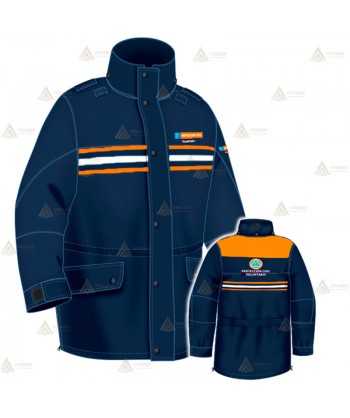 Parka con membrana PTFE para Protección Civil de Castilla la Mancha