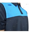 Polo bicolor, transpirable de manga corta para Policía