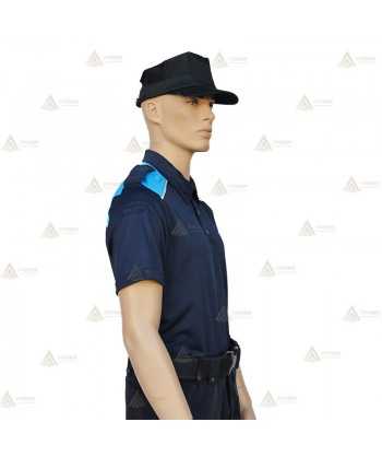 Polo bicolor de manga corta para Policía Local de Galicia