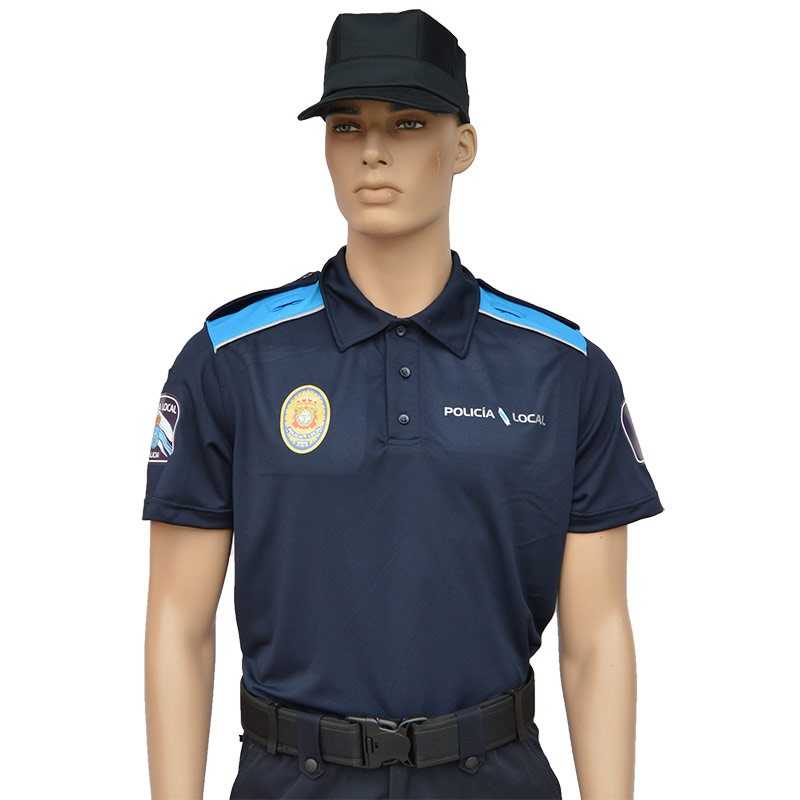 Polo transpirable de manga corta para Policía Local de Galicia
