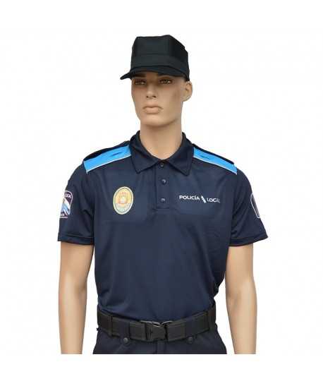 Polo transpirable de manga corta para Policía Local de Galicia