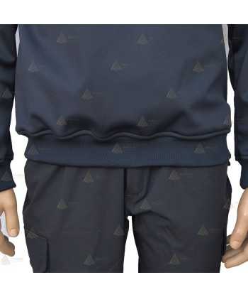 Jersey softshell con cinta damero reflectante para Protección Civil