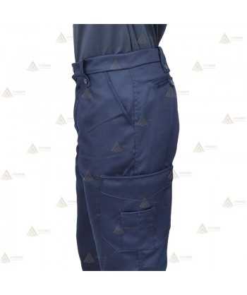 Pantalón bicolor con cinta reflectante  para Protección Civil