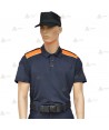 Polo bicolor de manga corta para Protección Civil