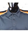 Polo bicolor de manga larga para Protección Civil