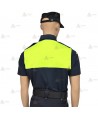 Polo bicolor y transpirable de manga corta para Policía