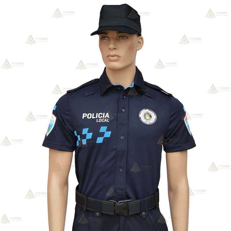 Polo de manga corta para Policía Local de Castilla la Mancha