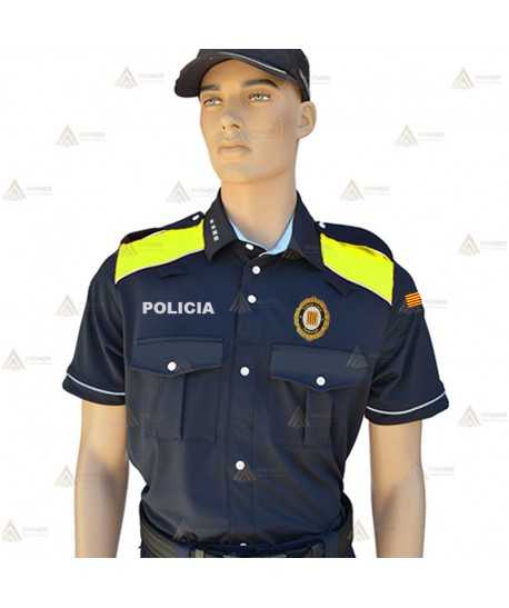 Polo transpirable de manga corta para Policía Local de Cataluña