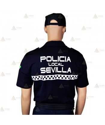 Polo monocolor de manga corta para Policía Local de Andalucía