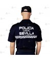 Polo monocolor de manga corta para Policía Local de Andalucía