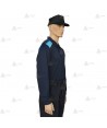 Polo bicolor de manga larga para Policía Local