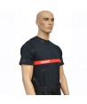 Camiseta de manga corta de algodón para parque de bomberos