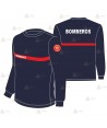 Camiseta ignífuga de manga larga para parque de bomberos