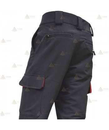 Pantalón bielástico de entretiempo para parque de bomberos