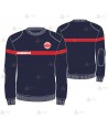 Jersey acrílico de punto grueso para parque de bomberos