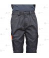 Pantalones bielásticos con refuerzos y cintas monocolor en bajos y tapetas